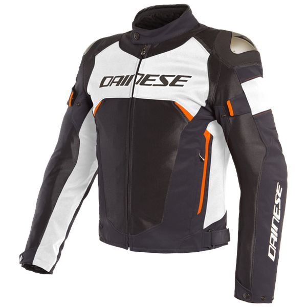 Cazadora moto Dainese Dinamica Air D-Dry Black White Fluo Red