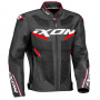 Cazadora moto Ixon Draco Black White Red