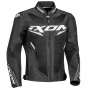 Cazadora moto Ixon Draco Black White