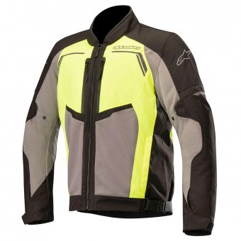 Cazadora moto Alpinestars Durango Air Black Dark Grey Yellow Fluo