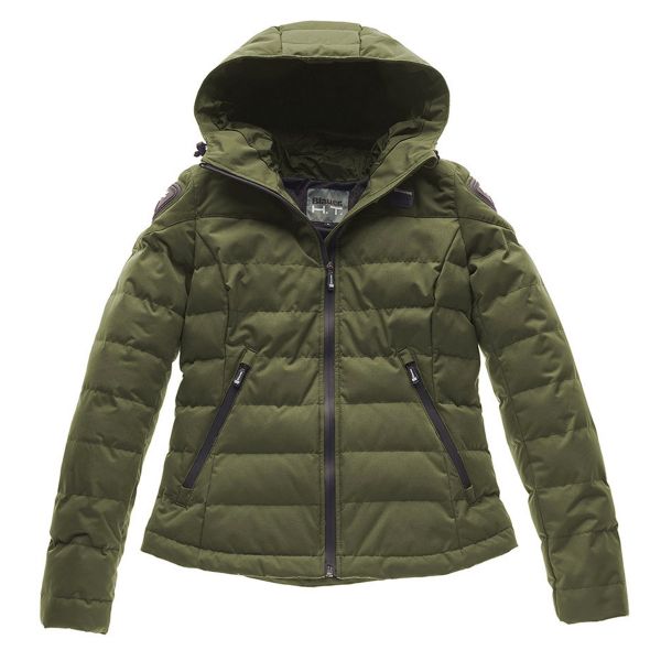 Cazadora moto Blauer Easy Winter 2.0 Woman Kaki