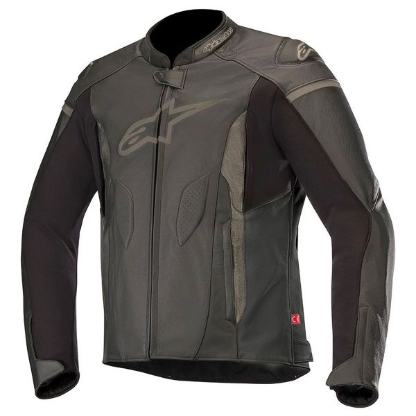 Cazadora moto Alpinestars Faster Leather Black