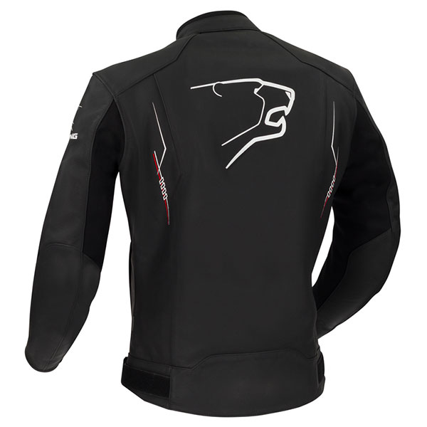 Bering Forcio Cuero Negro Blanco Rojo