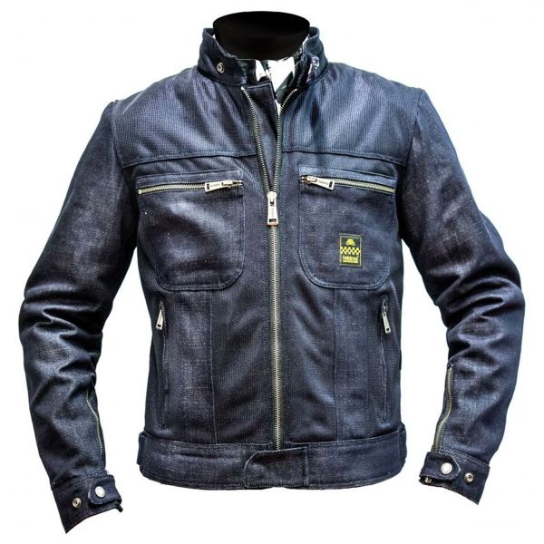 Cazadora moto Helstons Genesis Mujer Mesh Azul