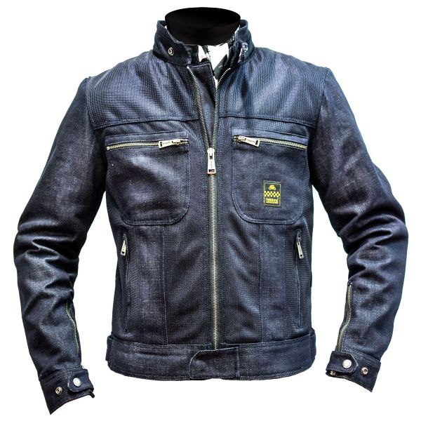 Cazadora moto Helstons Genesis Mesh Azul Cazadora moto Helstons Genesis Mesh Azul