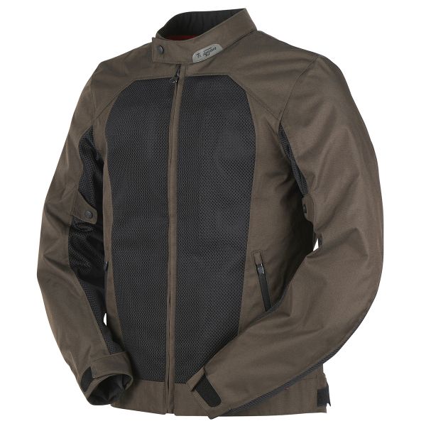 Furygan Genesis Mistral Evo 2 Brown Black + Espaldera D3O Viper Nivel 2 + Jet D3