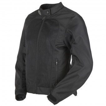 Furygan Genesis Mistral Lady Evo 2 Black + Espaldera D3O Viper Nivel 2