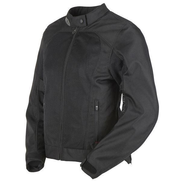 Furygan Genesis Mistral Lady Evo 2 Black + Espaldera D3O Viper Nivel 2