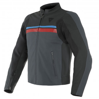 Cazadora moto Dainese HF 3 Black Ebony Red Blue