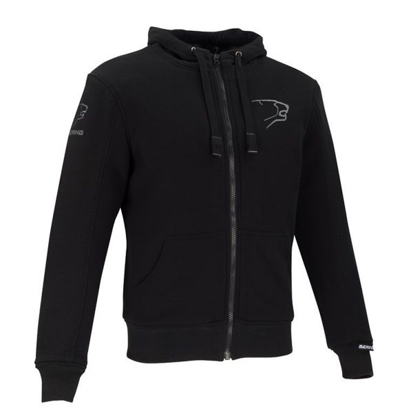 Cazadora moto Bering Hoodiz Black