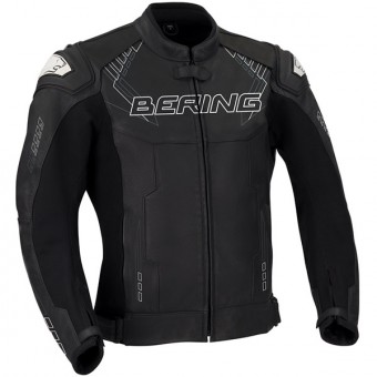 Cazadora moto Bering Hunt-R Negro Blanco