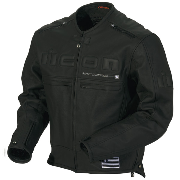 Cazadora moto ICON Motorhead Jacket Black