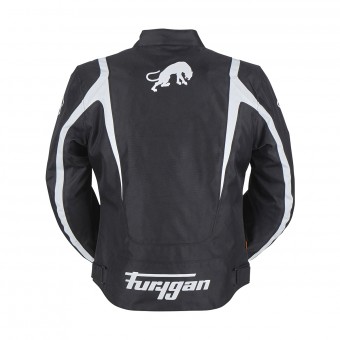 Furygan Irus Negro Blanco + Fury Air Bag System