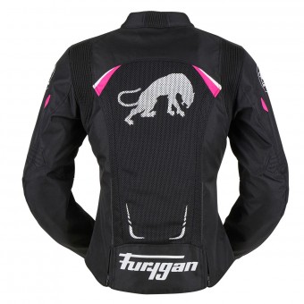 Furygan Kiara Vented Lady Black Pink