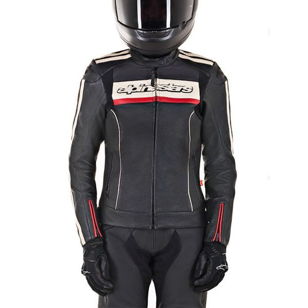 Alpinestars Stella Dyno V2 Negro Piedra Rojo