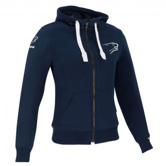 Cazadora moto Bering Lady Hoodiz Blue
