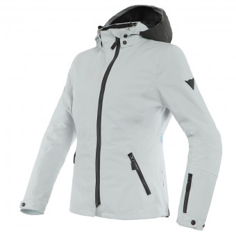 Cazadora moto Dainese Mayfair Lady D-Dry Black Glacier Grey