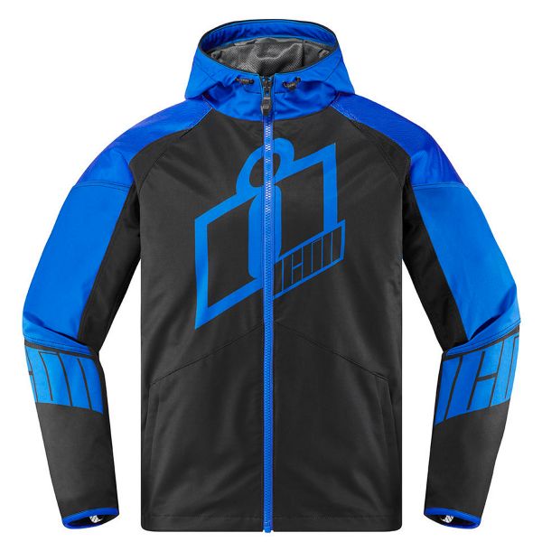 Cazadora moto ICON Merc Crusader Blue