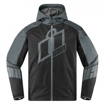 Cazadora moto ICON Merc Crusader Gris
