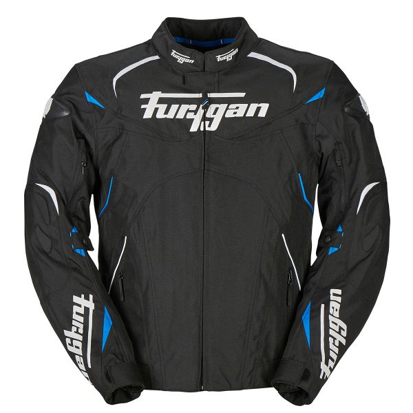 Cazadora moto Furygan Narval Black White Blue Cazadora moto Furygan Narval Black White Blue