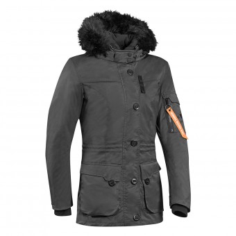 Chaquetas moto Ixon Ontario Antracita Mujer