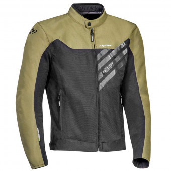 Cazadora moto Ixon Orion Black Kaki
