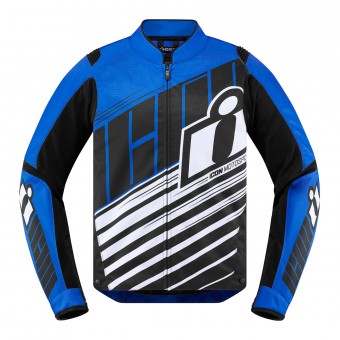 Cazadora moto ICON Overlord SB2 Azul