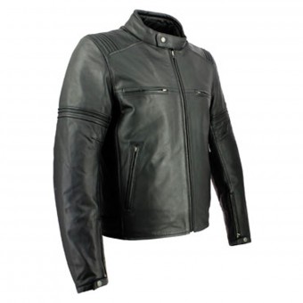 Cazadora moto Soubirac Palmer Negro Cazadora moto Soubirac Palmer Negro