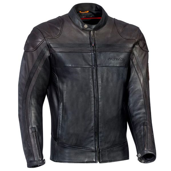 Cazadora moto Ixon Pioneer Brown Black