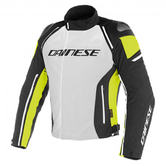 Cazadora moto Dainese Racing 3 D-Dry Gray Black