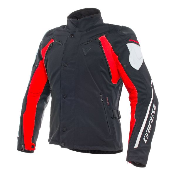 Cazadora moto Dainese Rain Master D-Dry Black Gray Red