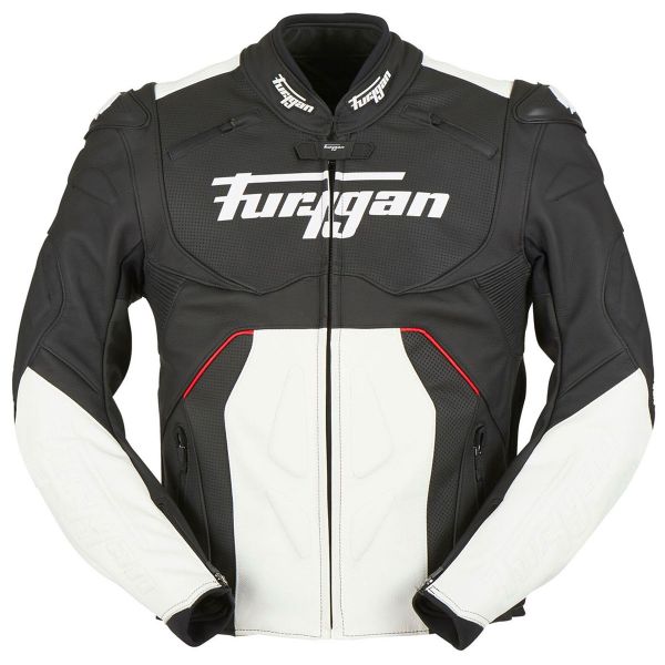 Cazadora moto Furygan Raptor Evo Black White Red Cazadora moto Furygan Raptor Evo Black White Red