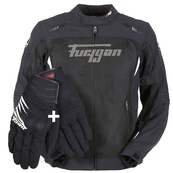 Cazadora moto Furygan Icare Black