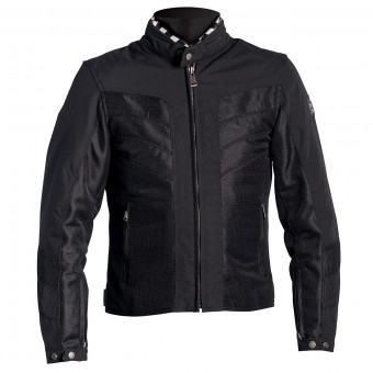 Cazadora moto Helstons River Mesh Black