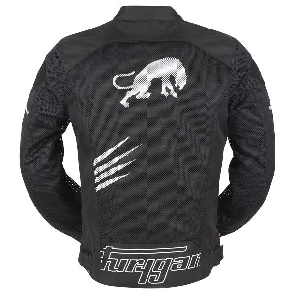 Furygan Rock Vented Black White