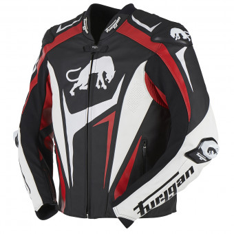 Cazadora moto Furygan RS-R Black White Red