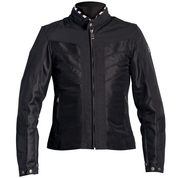 Cazadora moto Helstons Sarah Mesh Black