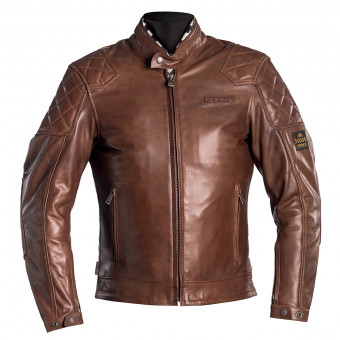 Cazadora moto Helstons Scoty Leather Camel