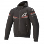 Cazadora moto Alpinestars Sudadera Sektor V2 Tech Hoodie Negro Rojo Brillante