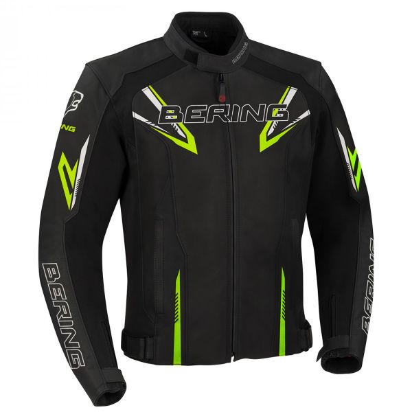 Cazadora moto Bering Skope Black Fluo