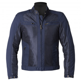 Cazadora moto Helstons Spring Mesh Blue
