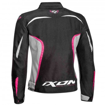 Cazadora moto Ixon Sprinter Air Lady Negro Gris Fucsia Cazadora moto Ixon Sprinter Air Lady Negro Gris Fucsia