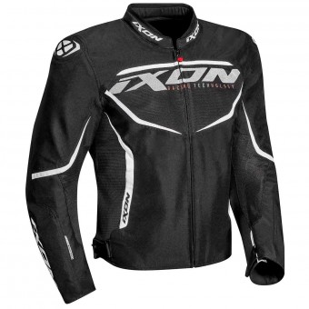 Cazadora moto Ixon Sprinter Air Negro Blanco