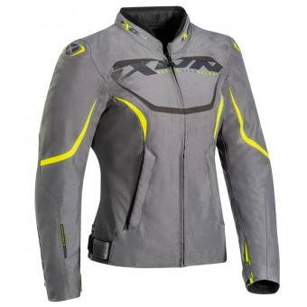 Cazadora moto Ixon Sprinter Lady Grey Yellow
