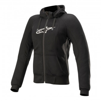 Cazadora moto Alpinestars Stella Chrome Sport Hoodie Black