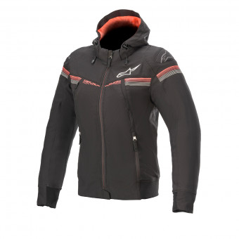 Cazadora moto Alpinestars Stella Sektor V2 Tech Hoodie Black Coral