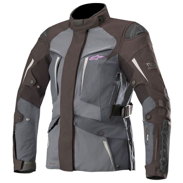 Cazadora moto Alpinestars Stella Yaguara Black Dark Grey Mid Grey Cazadora moto Alpinestars Stella Yaguara Black Dark Grey Mid Grey