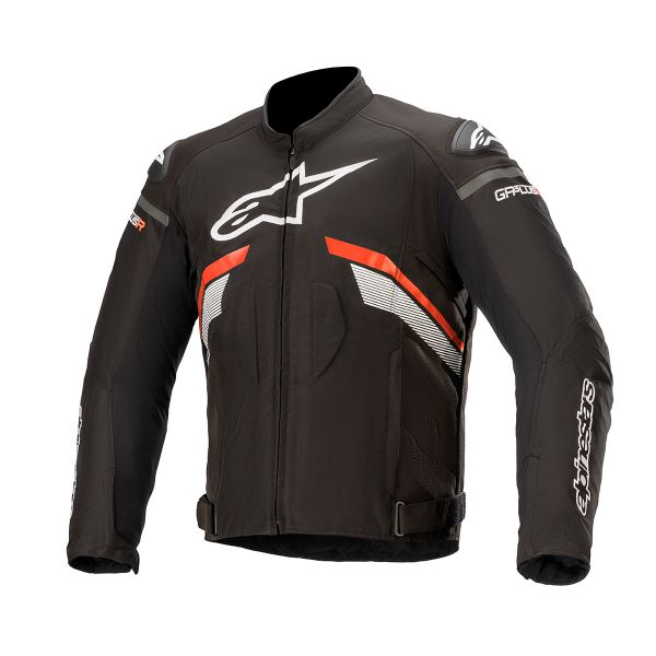 Cazadora moto Alpinestars T-GP Plus R V3 Black Red Fluo White