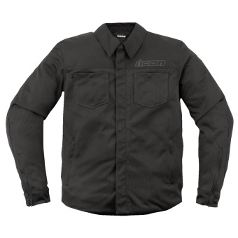 Cazadora moto ICON Upstate Mesh Black Cazadora moto ICON Upstate Mesh Black