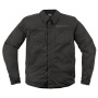 Cazadora moto ICON Upstate Mesh Black